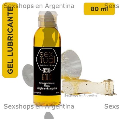 Gel estimulante con Jengibre y L-Arginina Gold 80ml